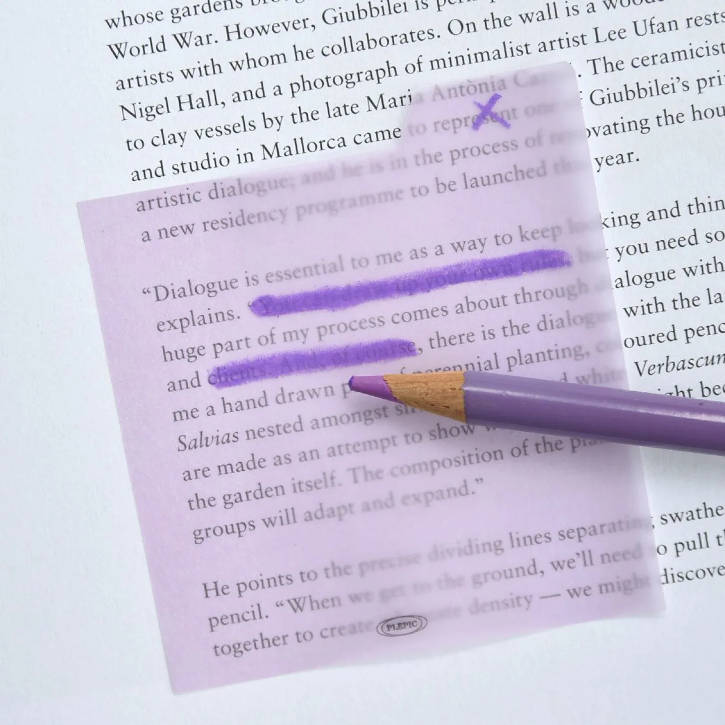 Medium Tracing Index Sticky Note