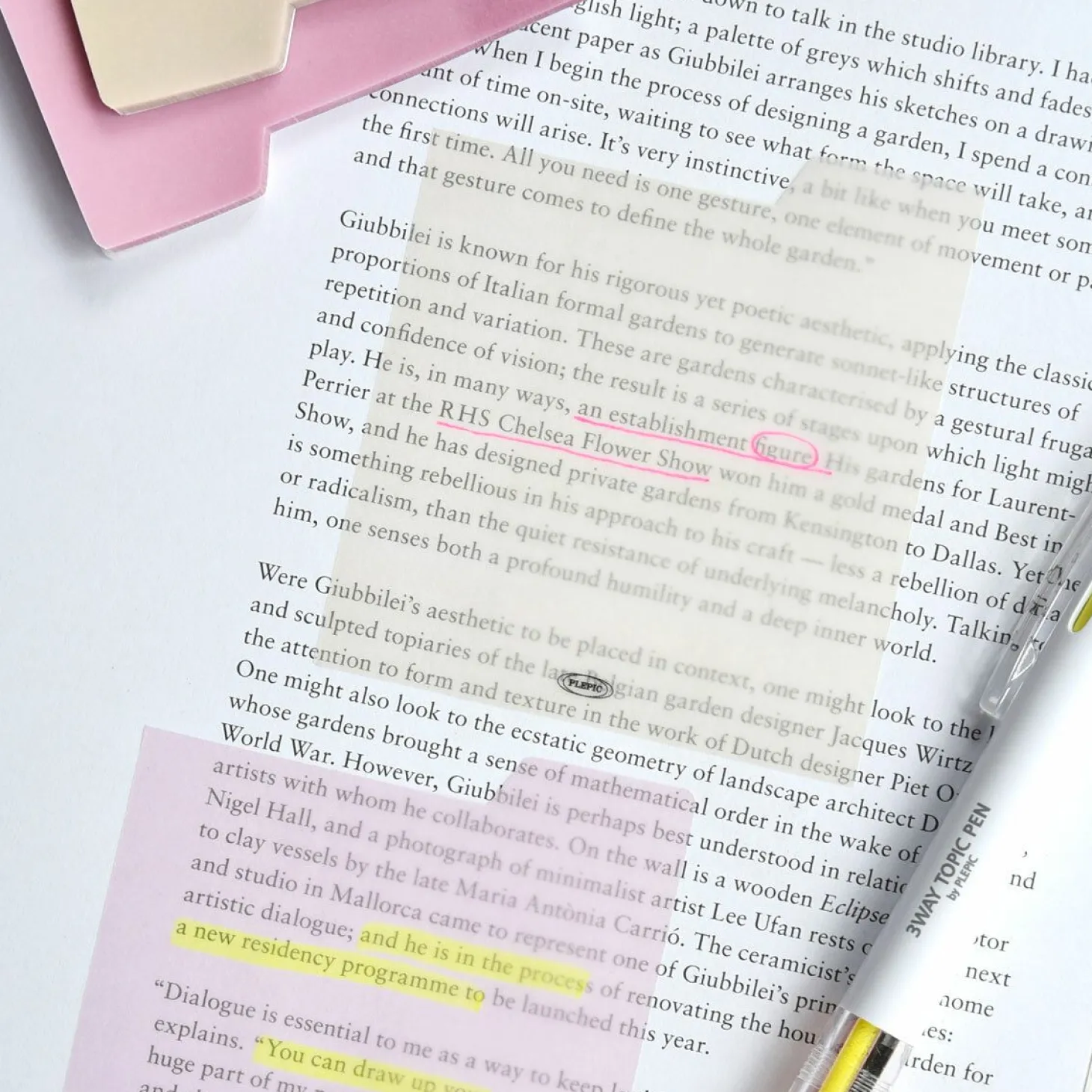 Medium Tracing Index Sticky Note