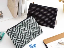 Medium Wool Flat Pouch
