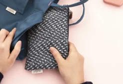 Medium Wool Flat Pouch