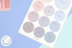 Memo Color Palette Sticker