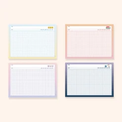 Merry B5 Grid Notepad