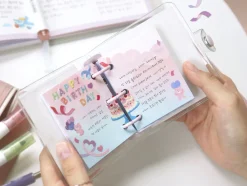 Merry 3 Ring Button Note Refill