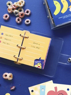 Merry 3 Ring Button Note Refill