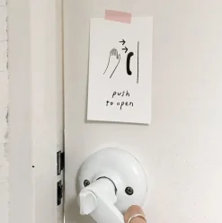 Message Sign Card