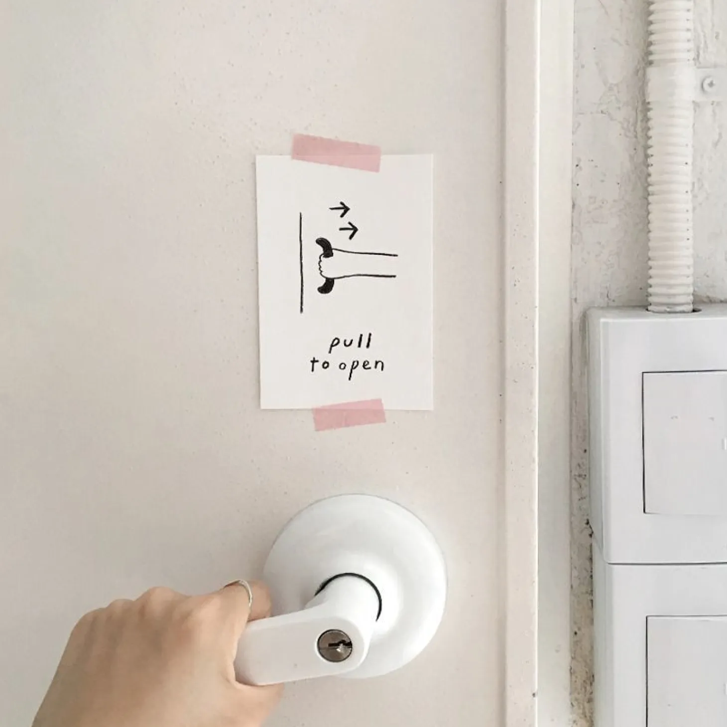 Message Sign Card