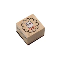 Message Wood Stamp