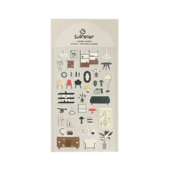 Mid-century Modern Deco Sticker
