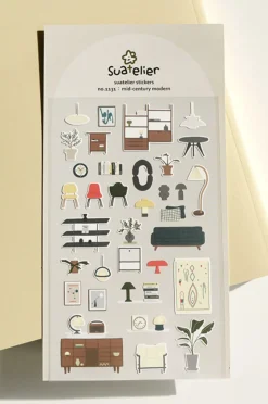 Mid-century Modern Deco Sticker