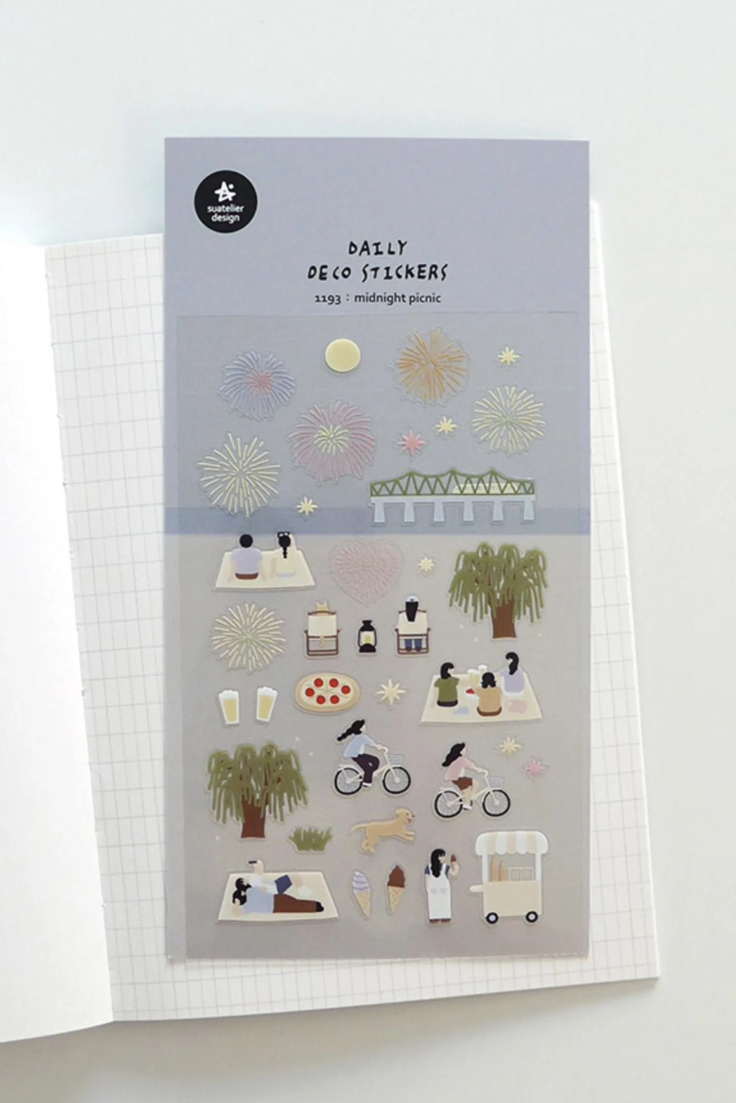 Midnight Picnic Deco Sticker
