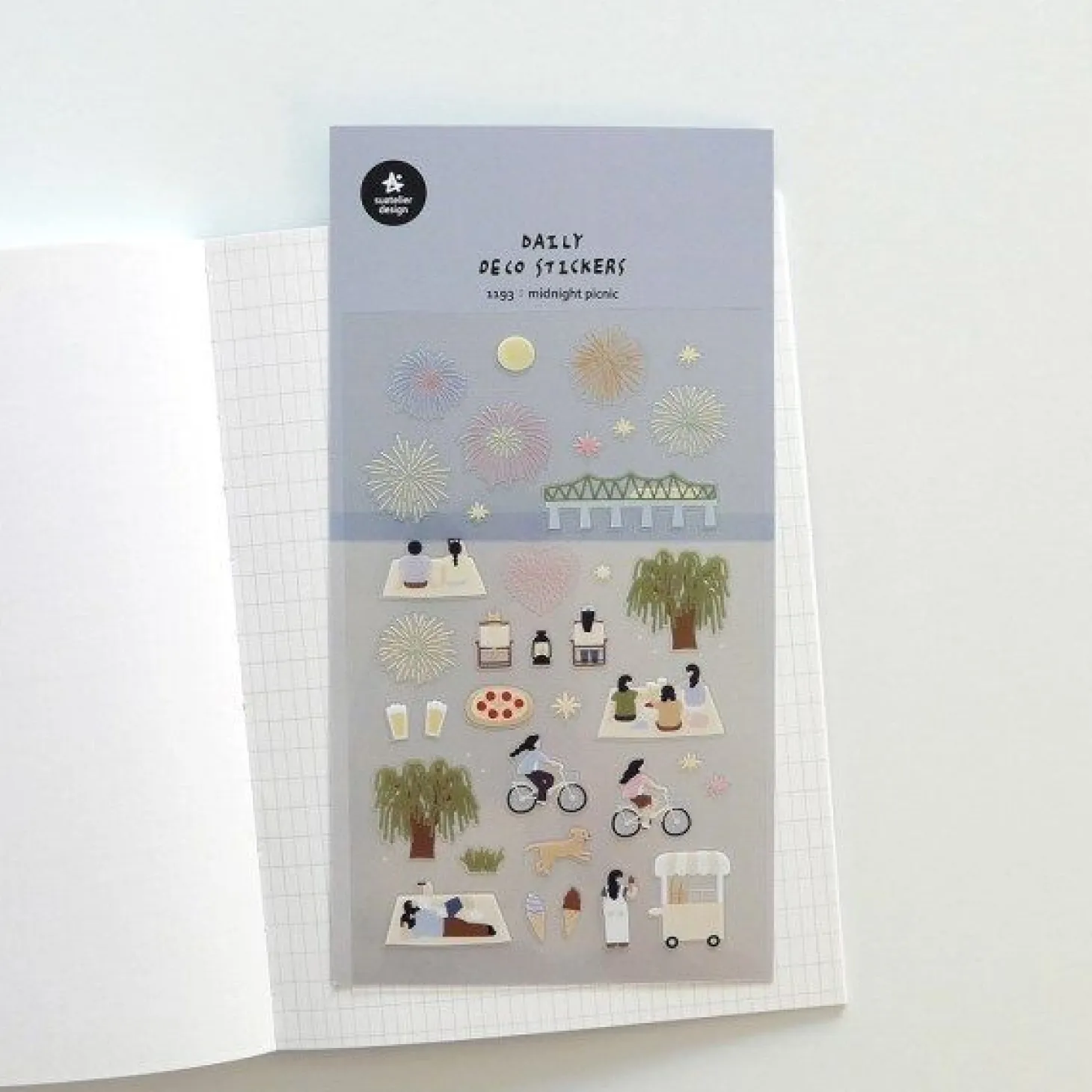 Midnight Picnic Deco Sticker