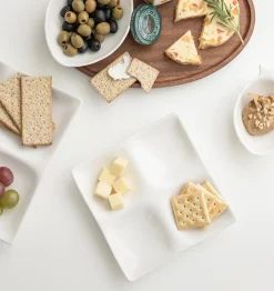 Mild White 4-Section Plate