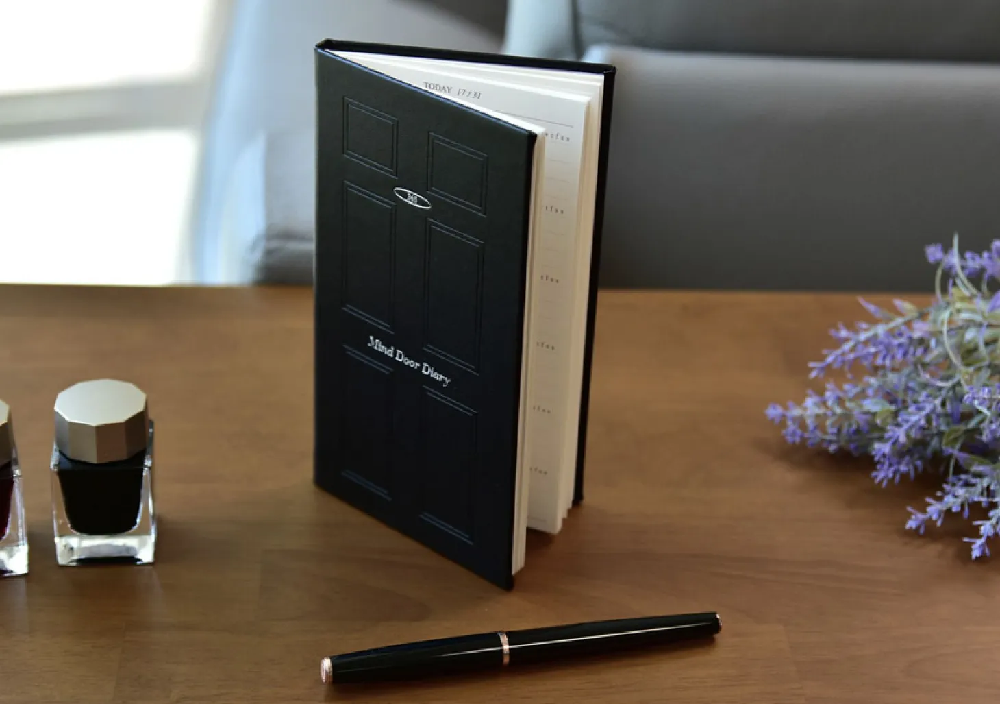 Mind Door Fountain Friendly Diary Journal
