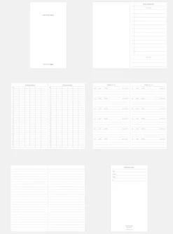 Mind Door Fountain Friendly Diary Journal