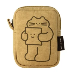 Mini Cat Key Ring Pouch
