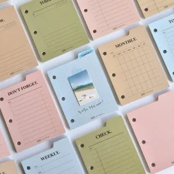 Mini Classy 3 Ring Index Planner Refill