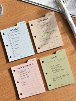 Mini Classy 3 Ring Index Planner Refill