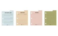 Mini Classy 3 Ring Index Planner Refill