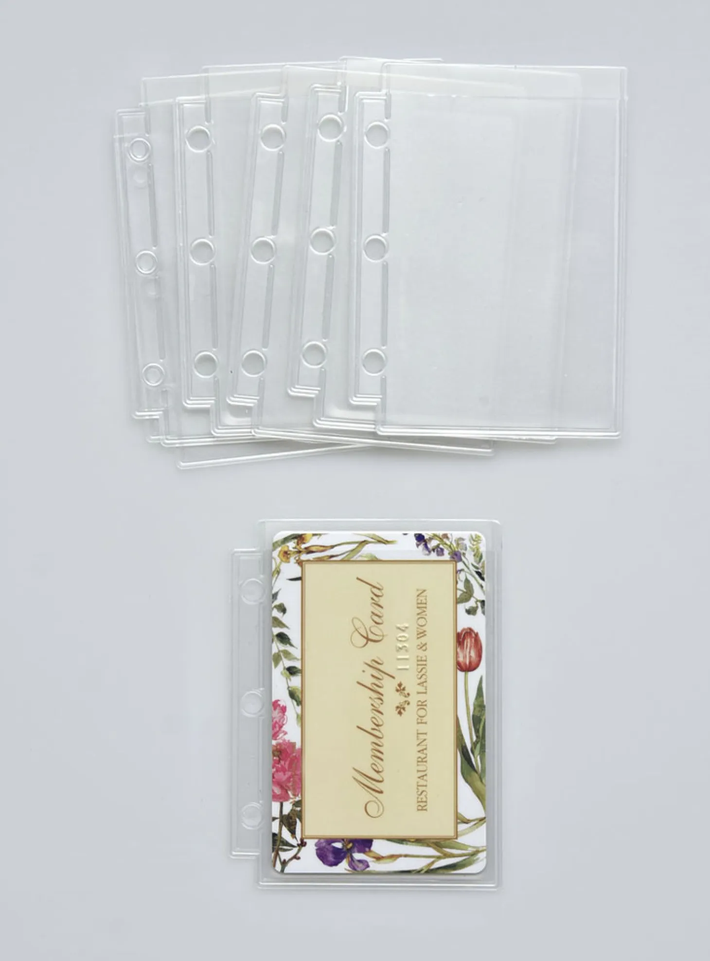 Mini Classy 3 Ring Index Planner Refill