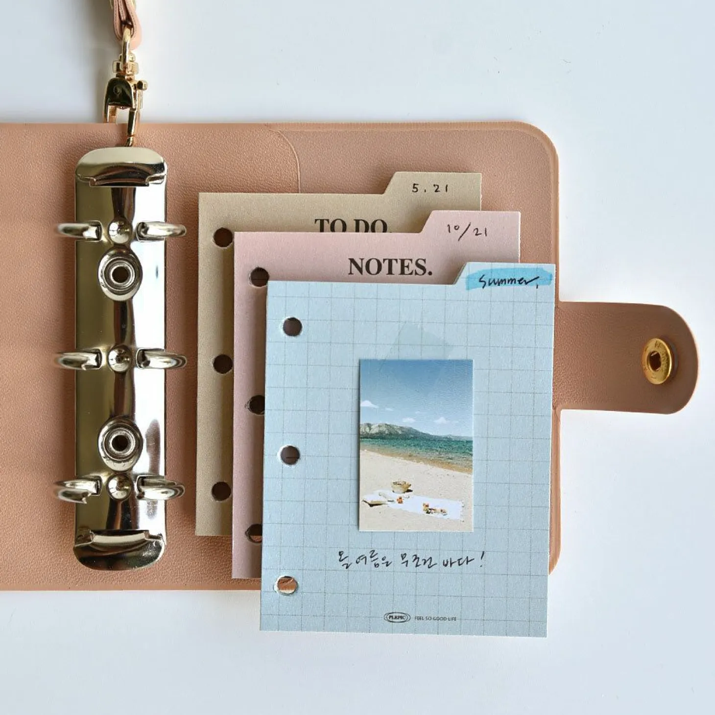 Mini Classy 3 Ring Index Planner Refill