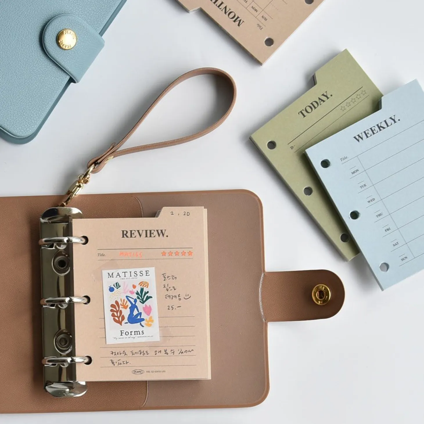 Mini Classy 3 Ring Index Planner Refill