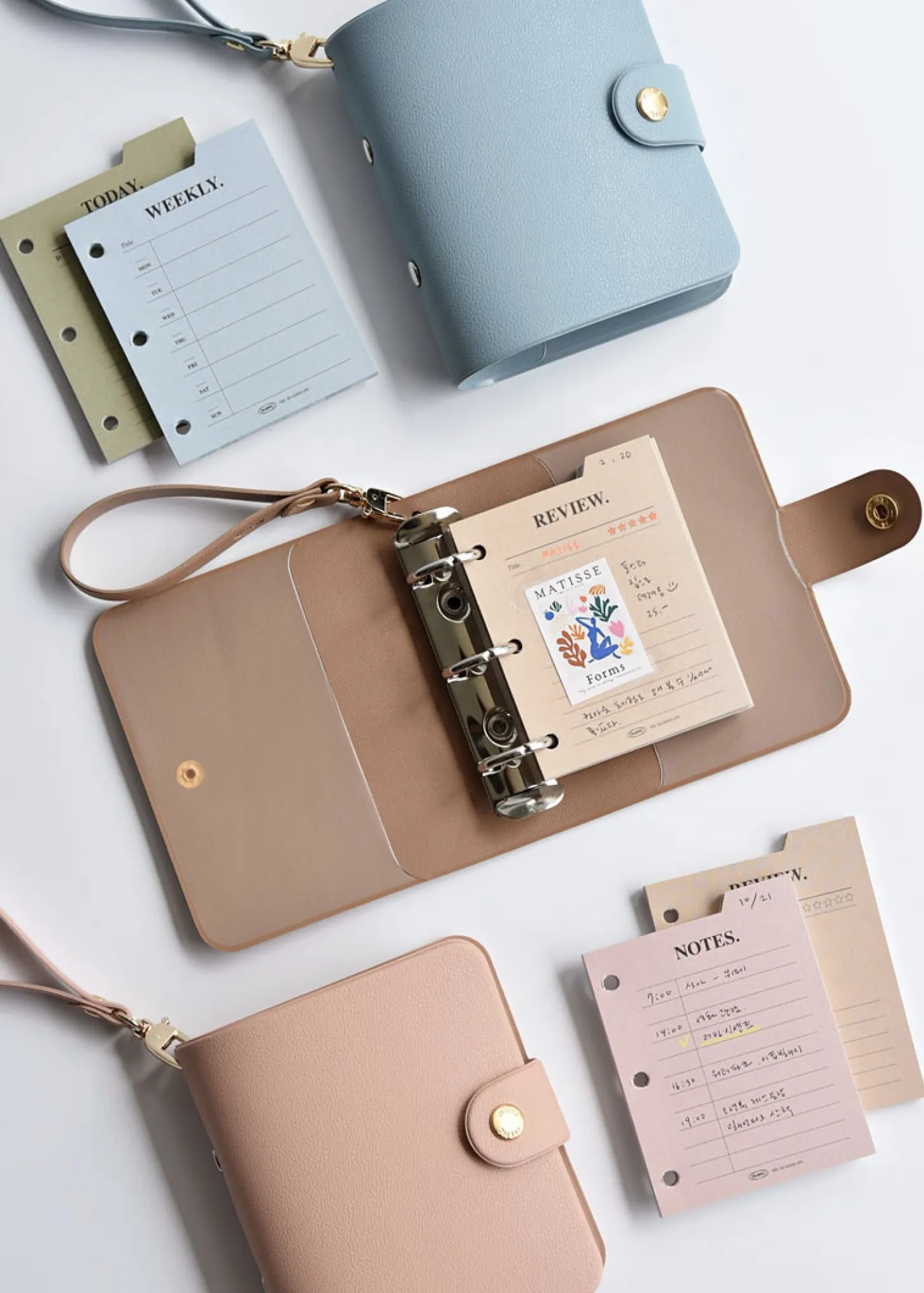 Mini Classy 3 Ring Index Planner Refill