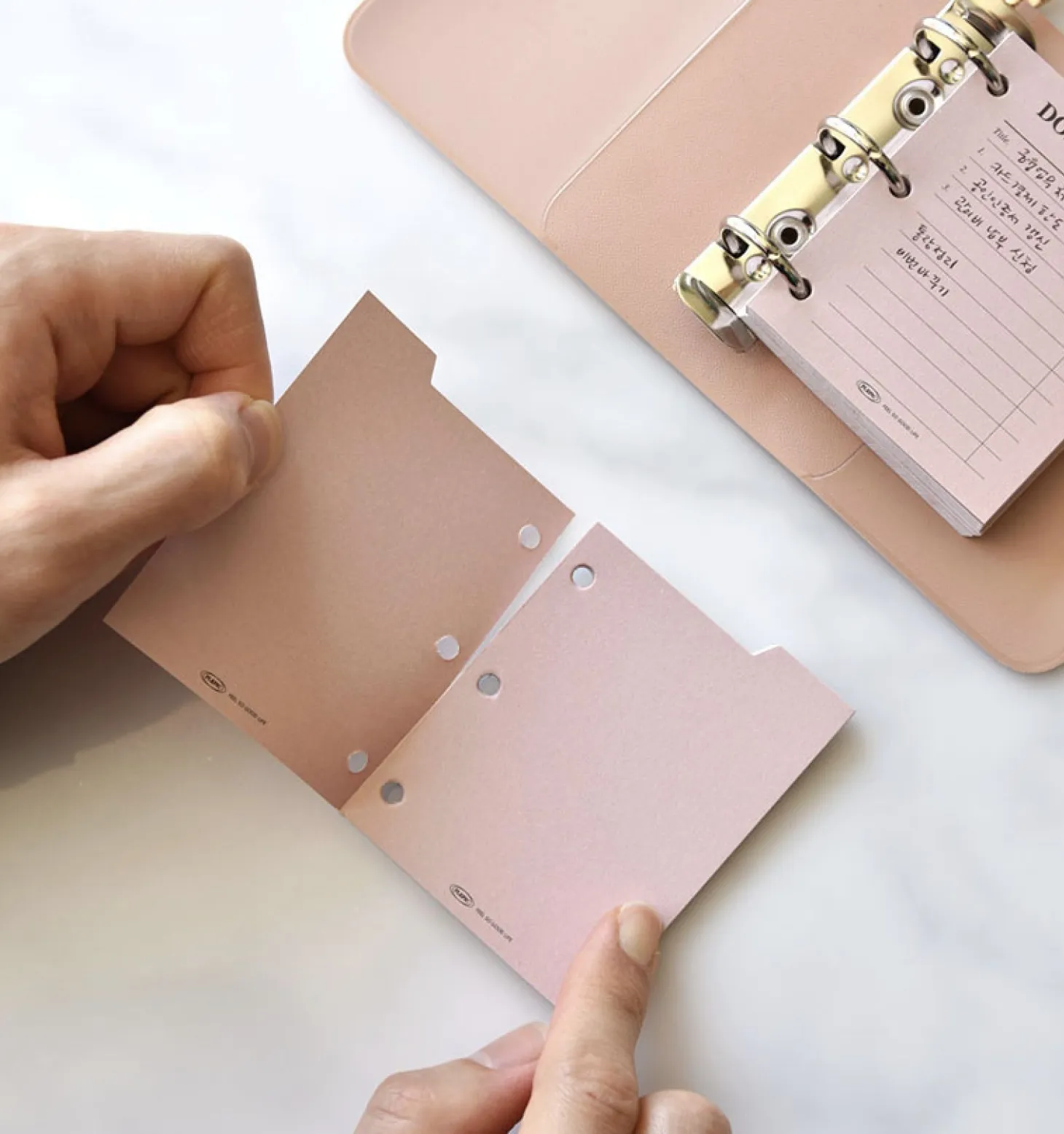 Mini Classy 3 Ring Index Planner Refill
