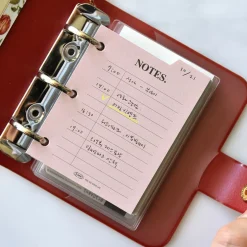 Mini Classy 3 Ring Index Planner Refill