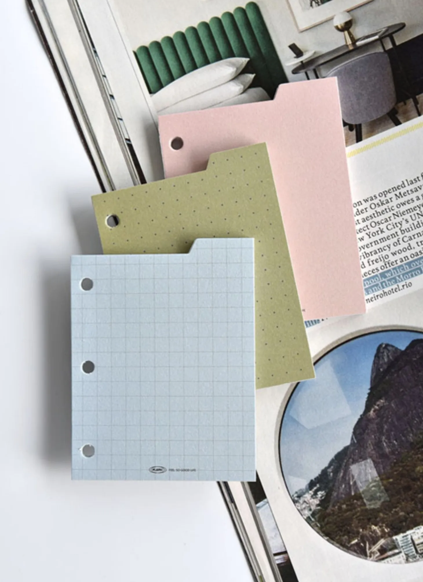 Mini Classy 3 Ring Index Planner Refill