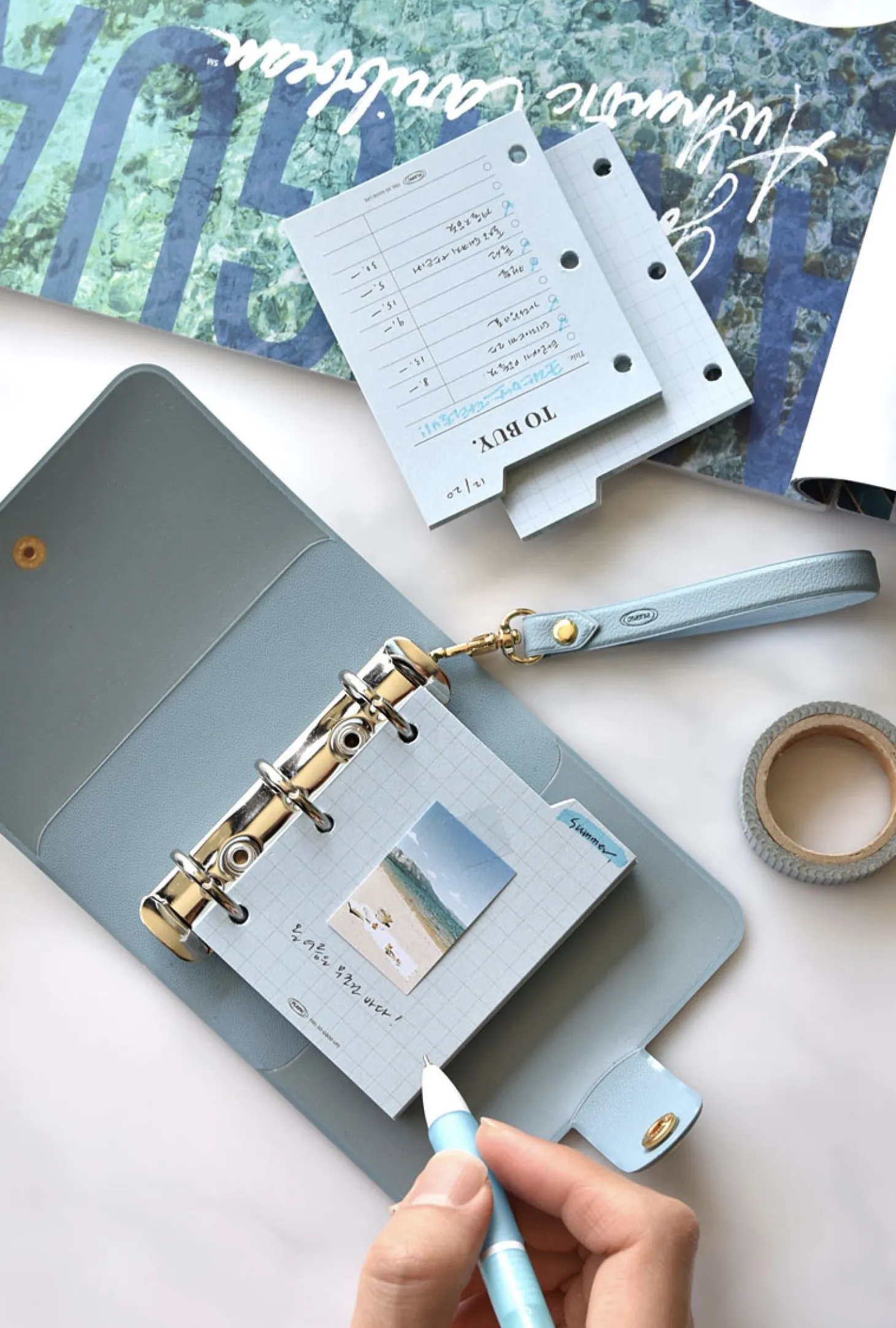 Mini Classy 3 Ring Index Planner Refill