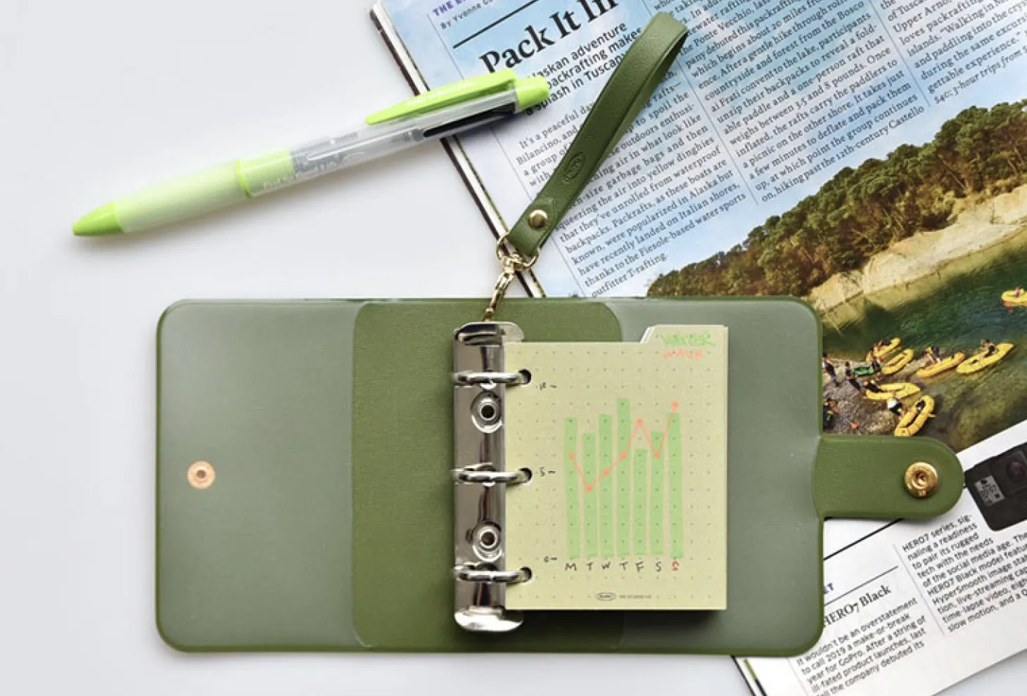 Mini Classy 3 Ring Index Planner Refill