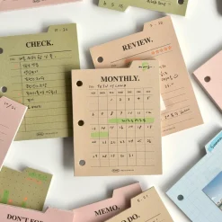 Mini Classy 3 Ring Index Planner Refill