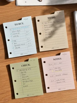 Mini Classy 3 Ring Index Planner Refill