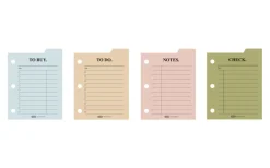 Mini Classy 3 Ring Index Planner Refill
