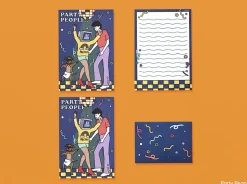 Mini Color Point Letter Set
