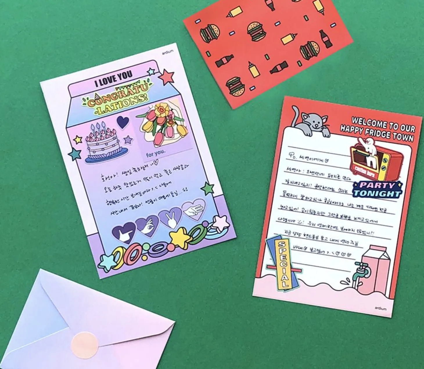 Mini Color Point Letter Set