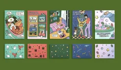 Mini Color Point Letter Set