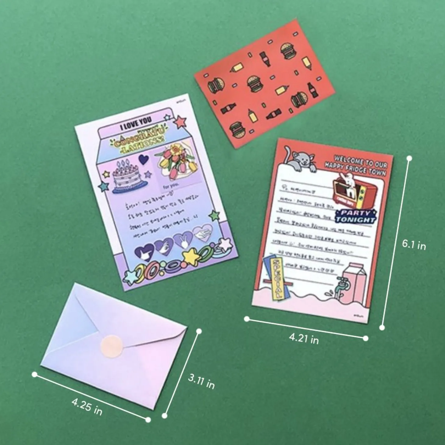 Mini Color Point Letter Set