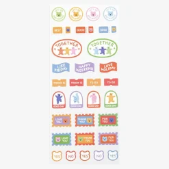 Mini Diary Removable Sticker v6