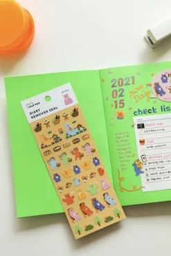 Mini Diary Removable Sticker v6