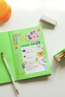 Mini Diary Removable Sticker v6