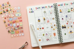 Mini Diary Removable Sticker v6