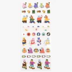 Mini Diary Removable Sticker v6