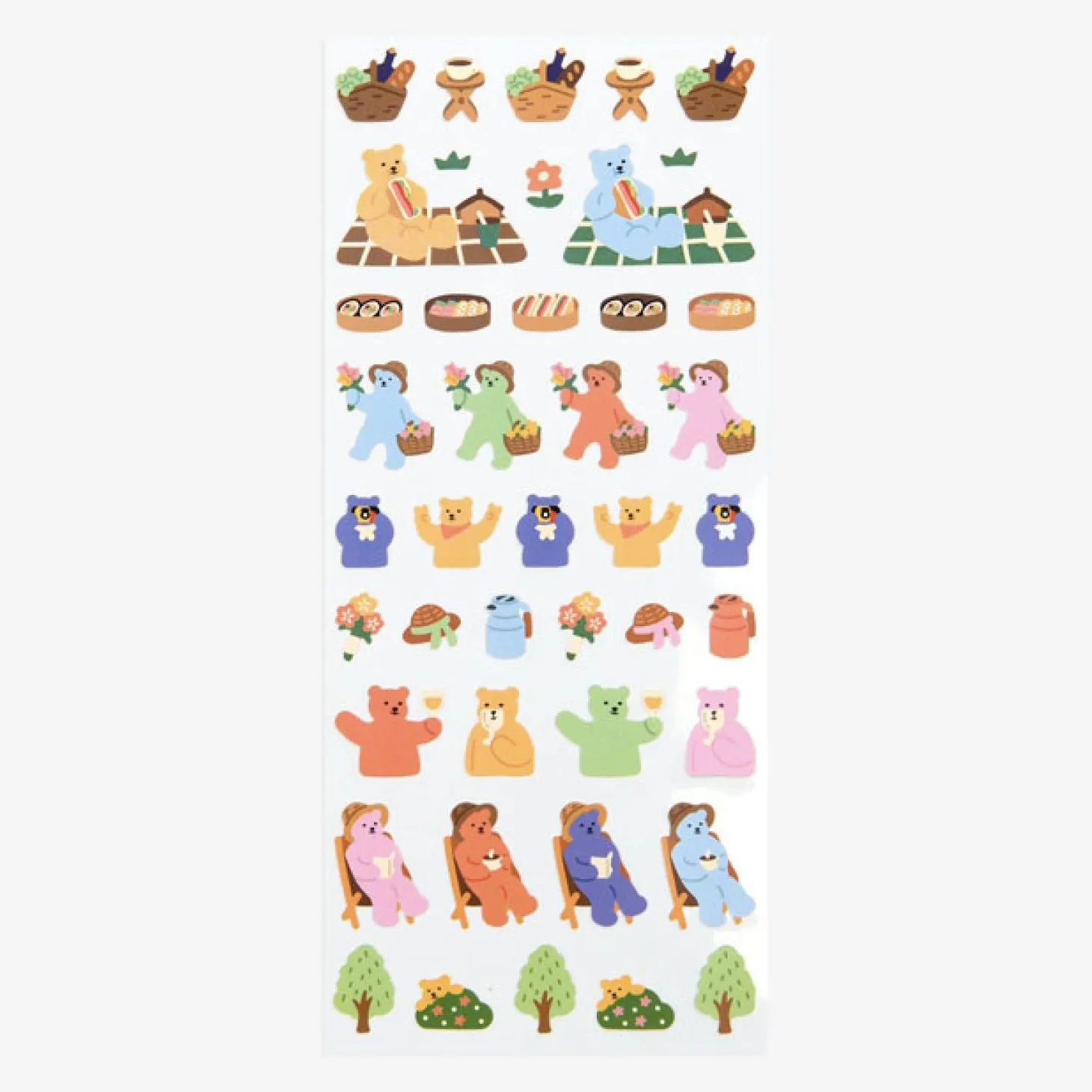 Mini Diary Removable Sticker v6