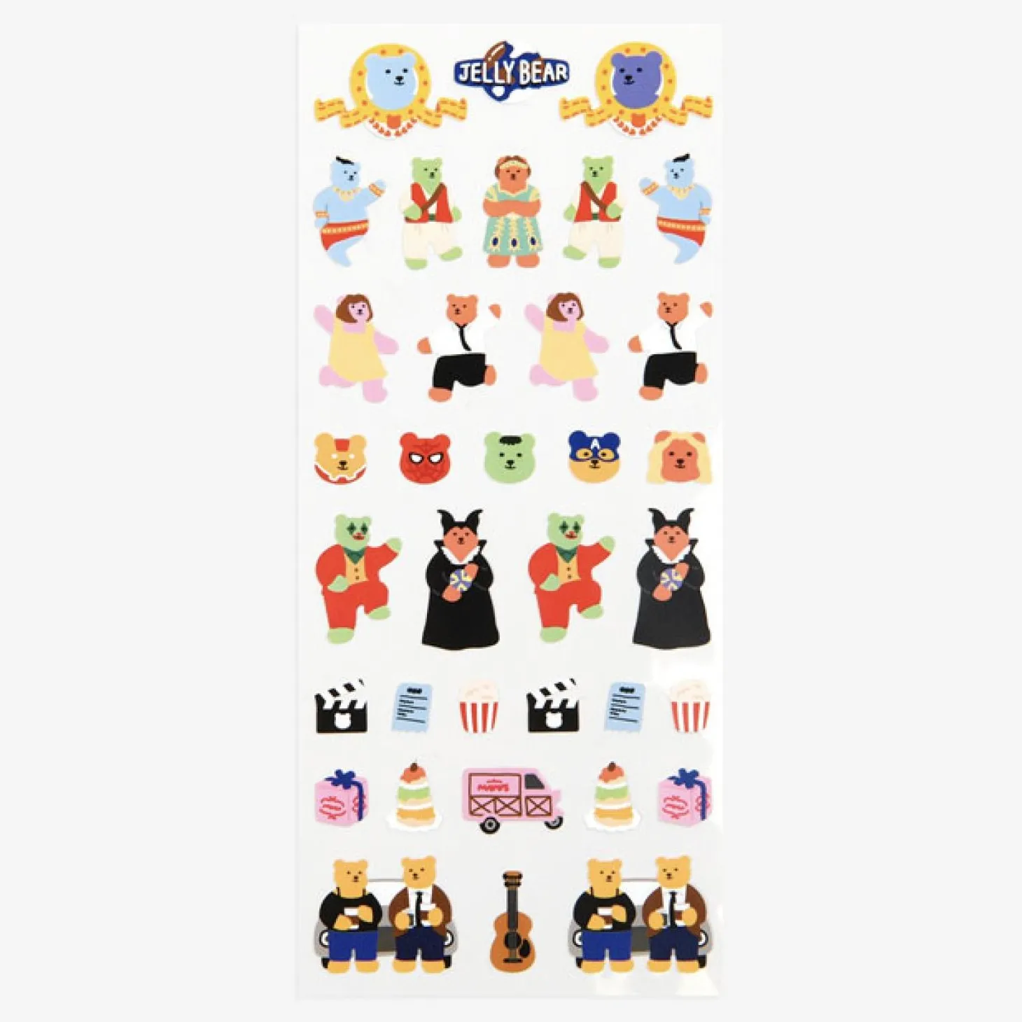 Mini Diary Removable Sticker v6