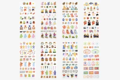 Mini Diary Removable Sticker v6