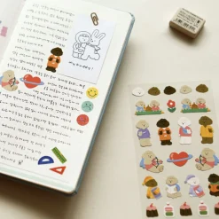 Mini Diary Removable Sticker v1