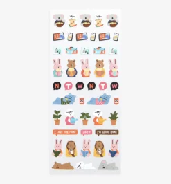 Mini Diary Removable Sticker v7