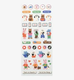 Mini Diary Removable Sticker v7