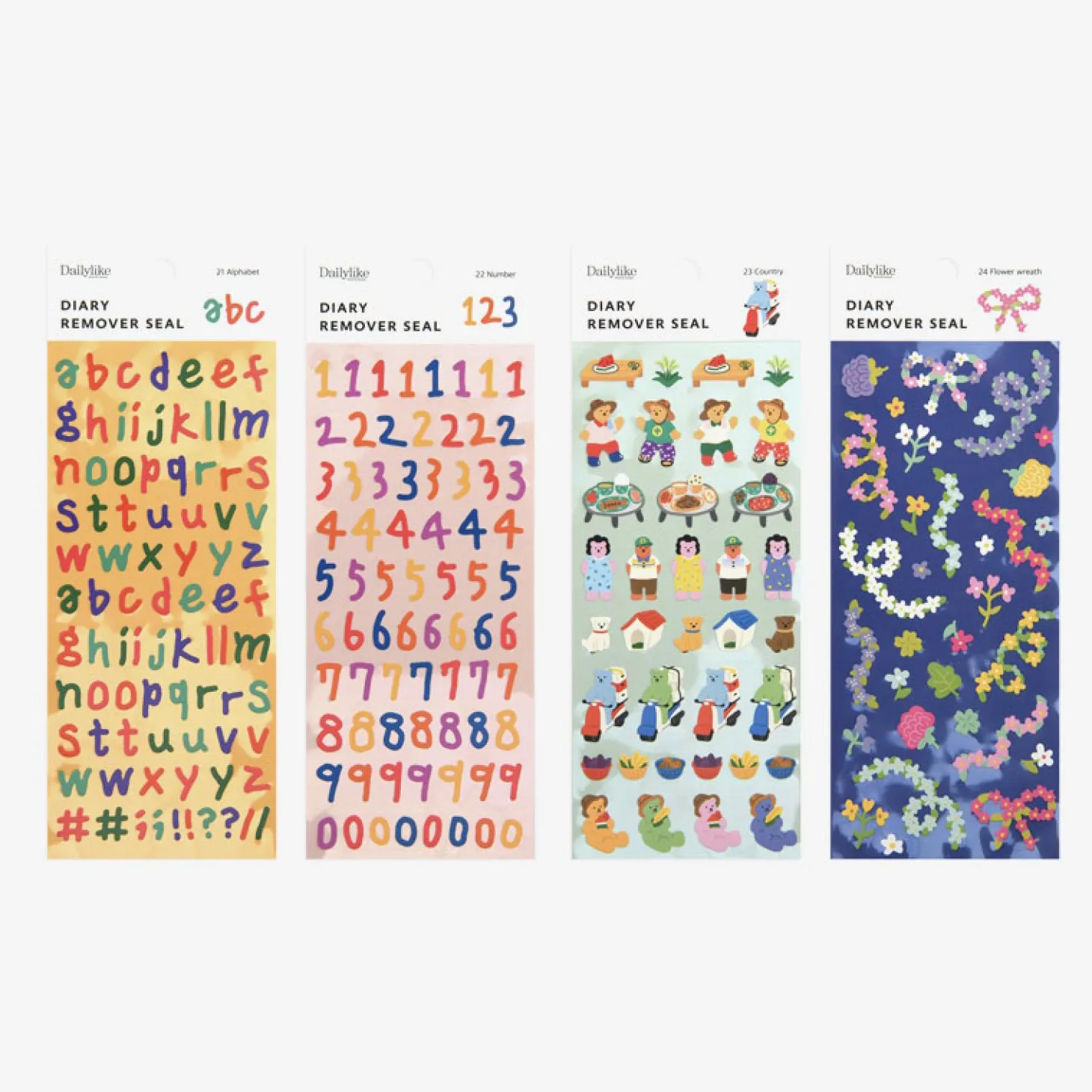 Mini Diary Removable Sticker v5